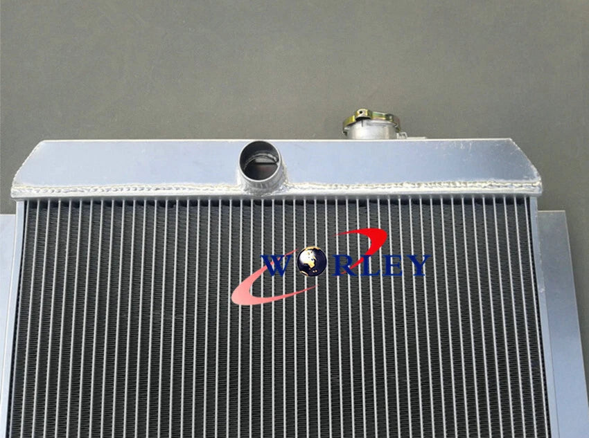 Aluminum Radiator + Fan for 47-54 Chevy Truck Pickup C/K 3100-3900