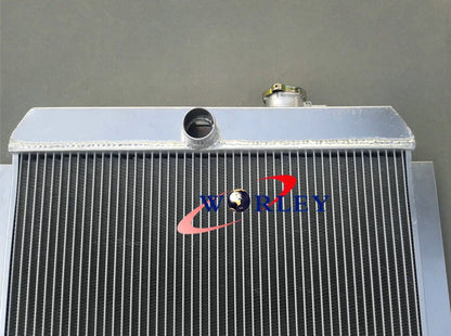 Aluminum Radiator + Fan for 47-54 Chevy Truck Pickup C/K 3100-3900
