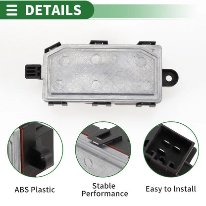 HVAC Blower Motor & Resistor for Ford Focus Mk3 (2012)