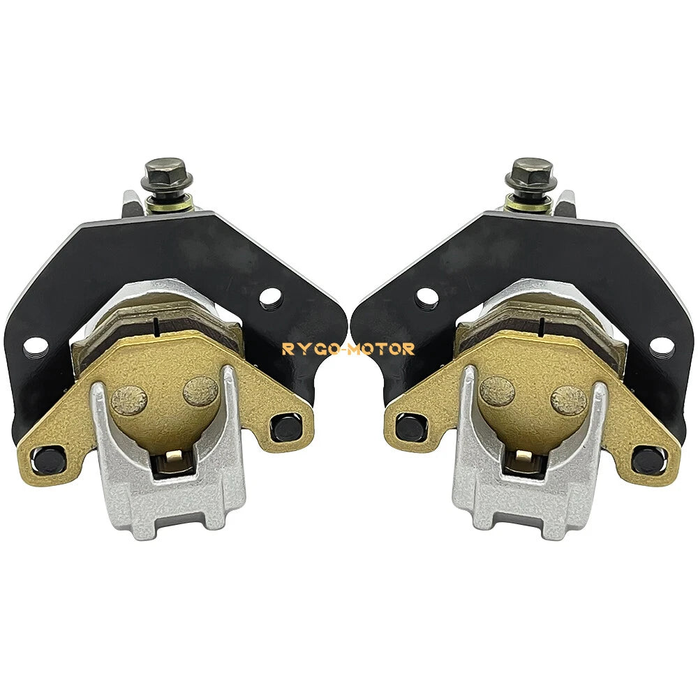2 x Front Left/Right Calipers & Pads for Kawasaki Lakota 300 KEF300 (1995–2003)