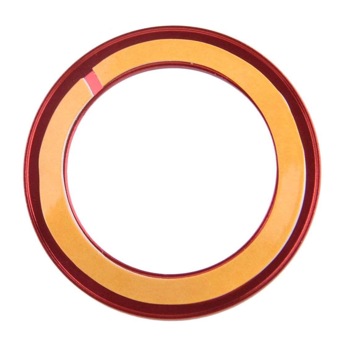 Red Engine Start Stop Button Trim Cover Ring for Toyota Camry (2018-2020)