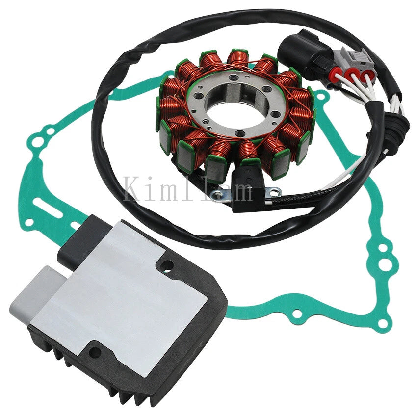 Magneto Stator, Voltage Rectifier, Gasket for Yamaha YXR700F Rhino (2008-2013)