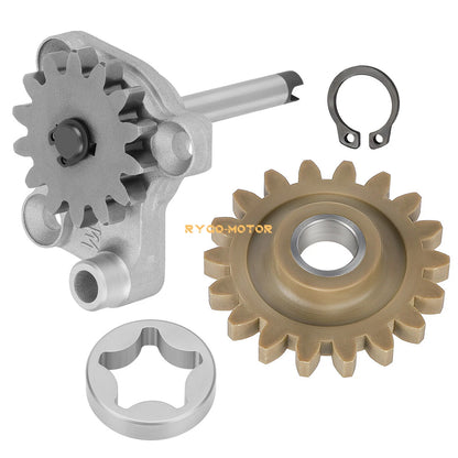 Oil Pump Assembly & Idle Gear for Suzuki LTR450 LT-R450 Quadracer (2006–2009)