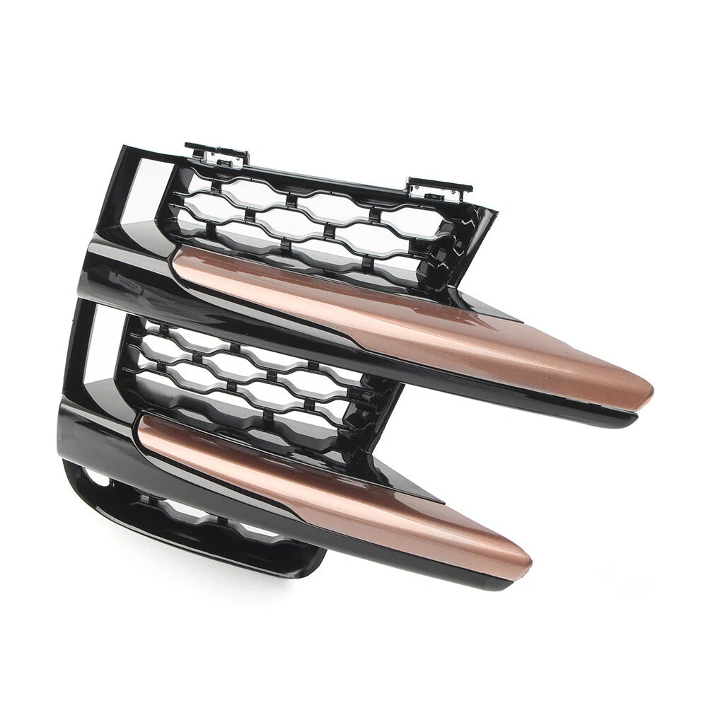 Front Bumper Fog Lamp Grille Cover for Land Rover Range Rover Velar (2018-2022)