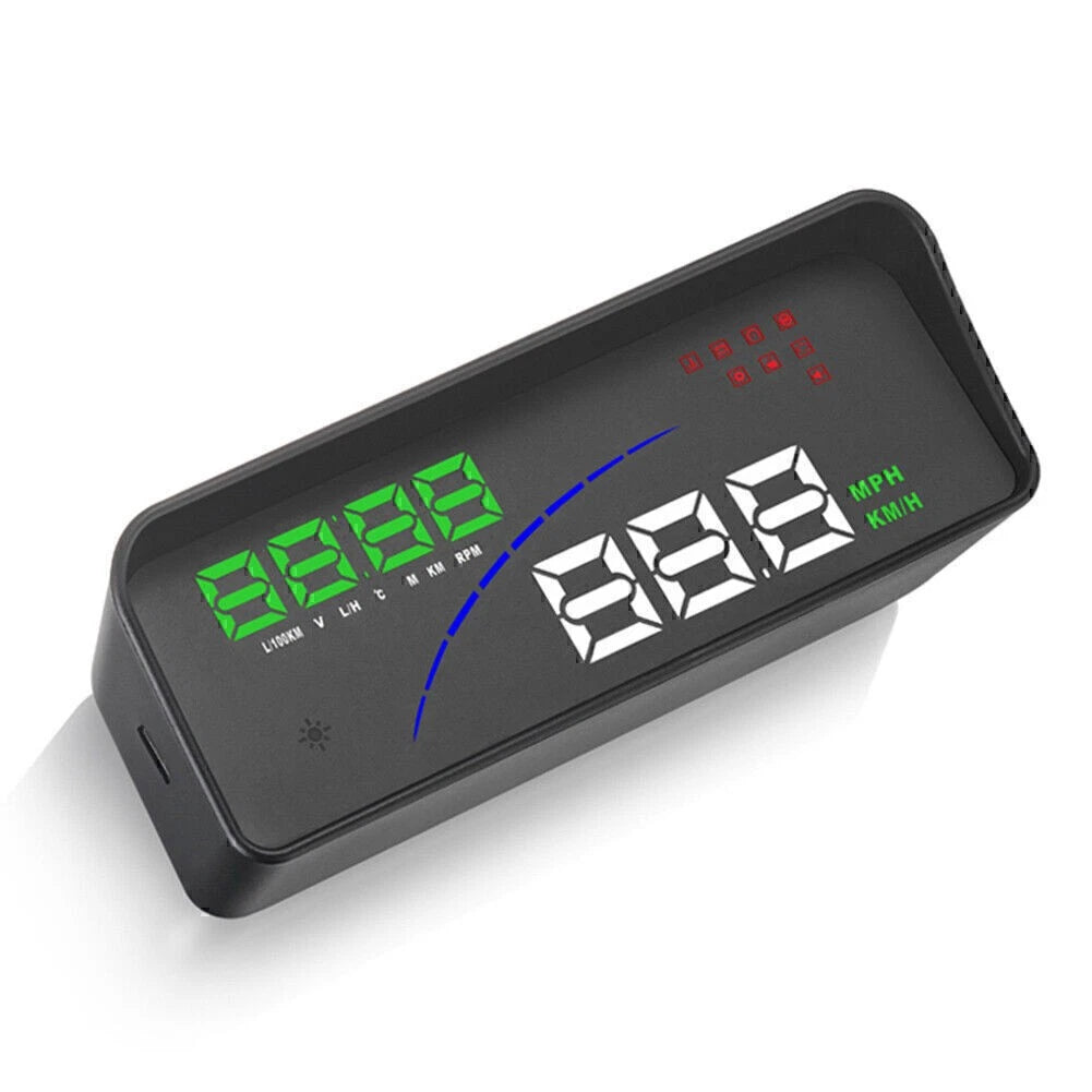 3.6" Car HUD HD Head Up Display OBDII OBD2 Smart Digital Meter for P9