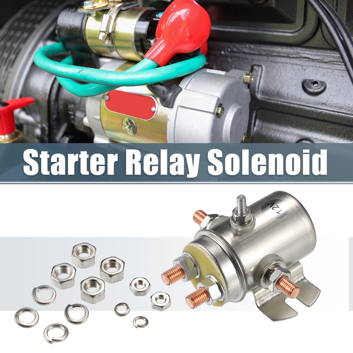 Solenoid Relay Switch for Golf Cart Marine