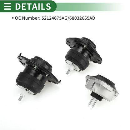 1 x Engine Trans Mount Set for Dodge Durango 3.6L (2011-2019)