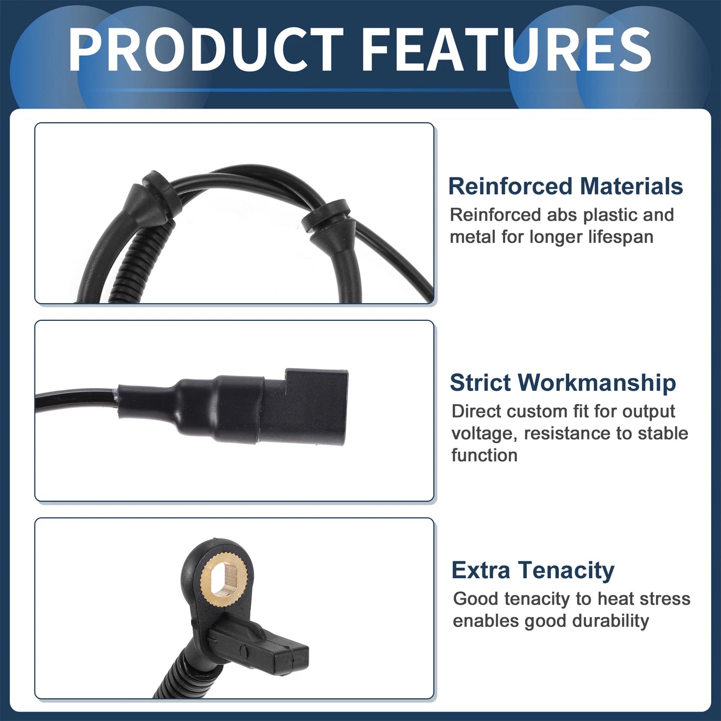 ABS Wheel Speed Sensor for Ford Transit Connect (2002-2013)