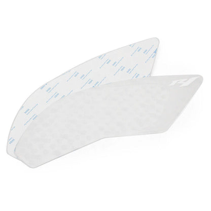 White Gas Tank Traction Side Pad Knee Grip Decal for Yamaha YZF-R1 (2015-2017)