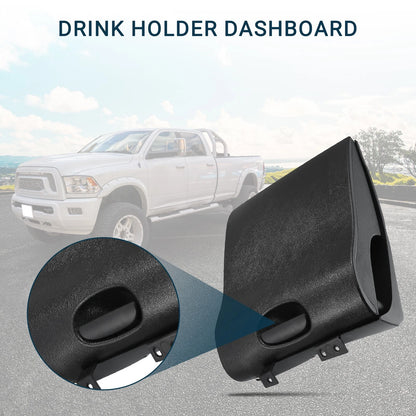 Auto Cup Holder for Dodge Ram 1500 Black (1998-2001)
