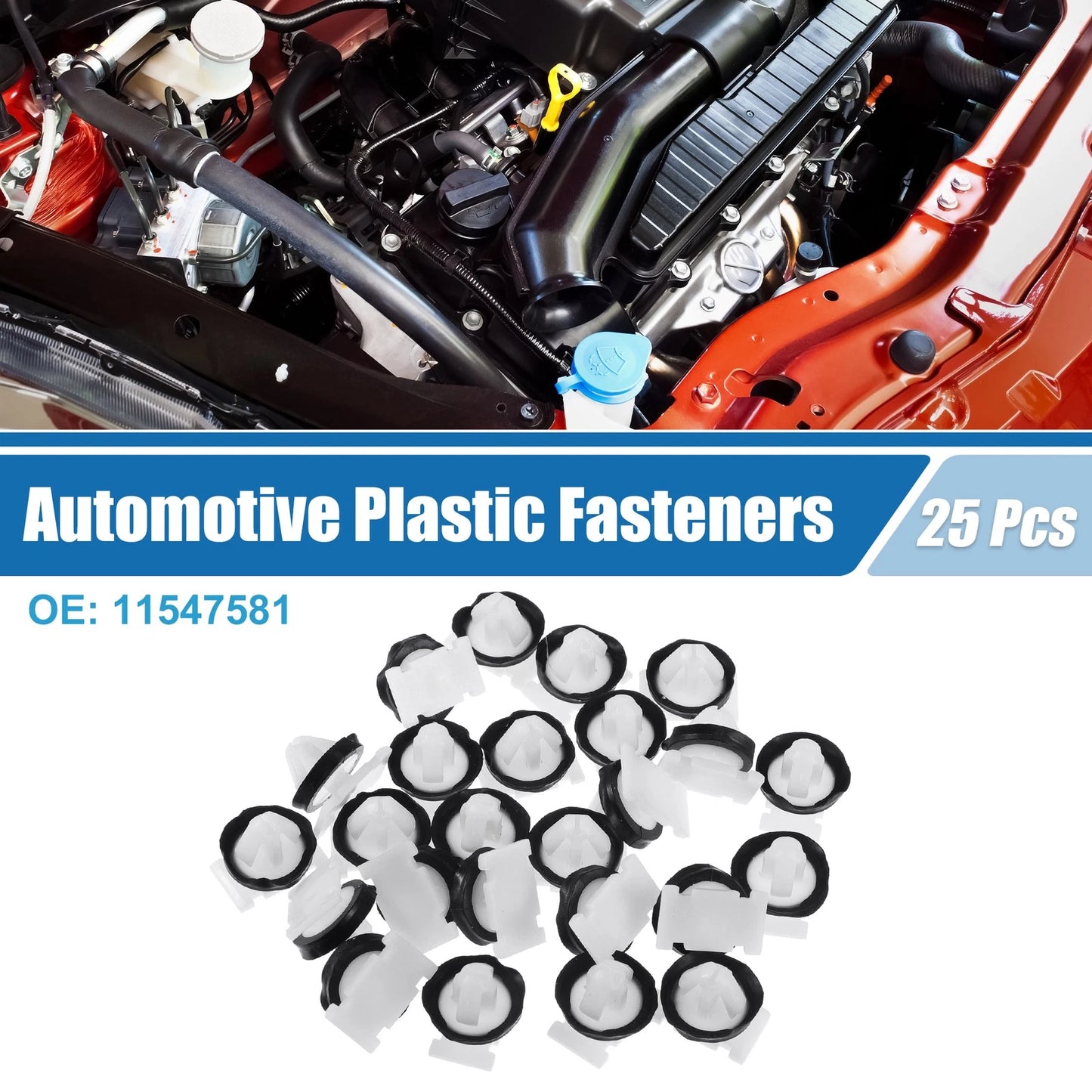 Rocker Panel Clip 25 Pcs for Buick Enclave (2018–2023)