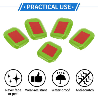 5 Pcs Door Bowl Cover Trim for Jeep Wrangler JL (2018-2022) Green