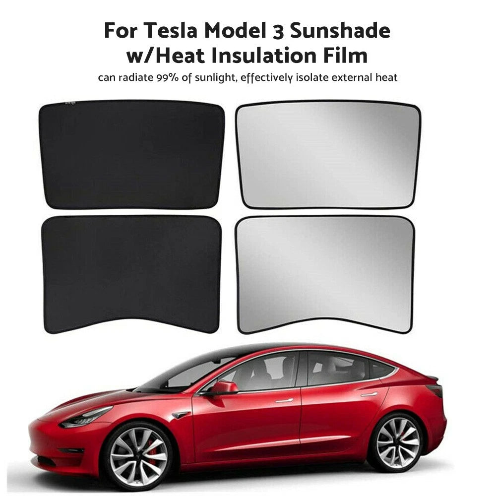 Sunshade Roof Window Skylights for Tesla Model 3 (2017-2023)