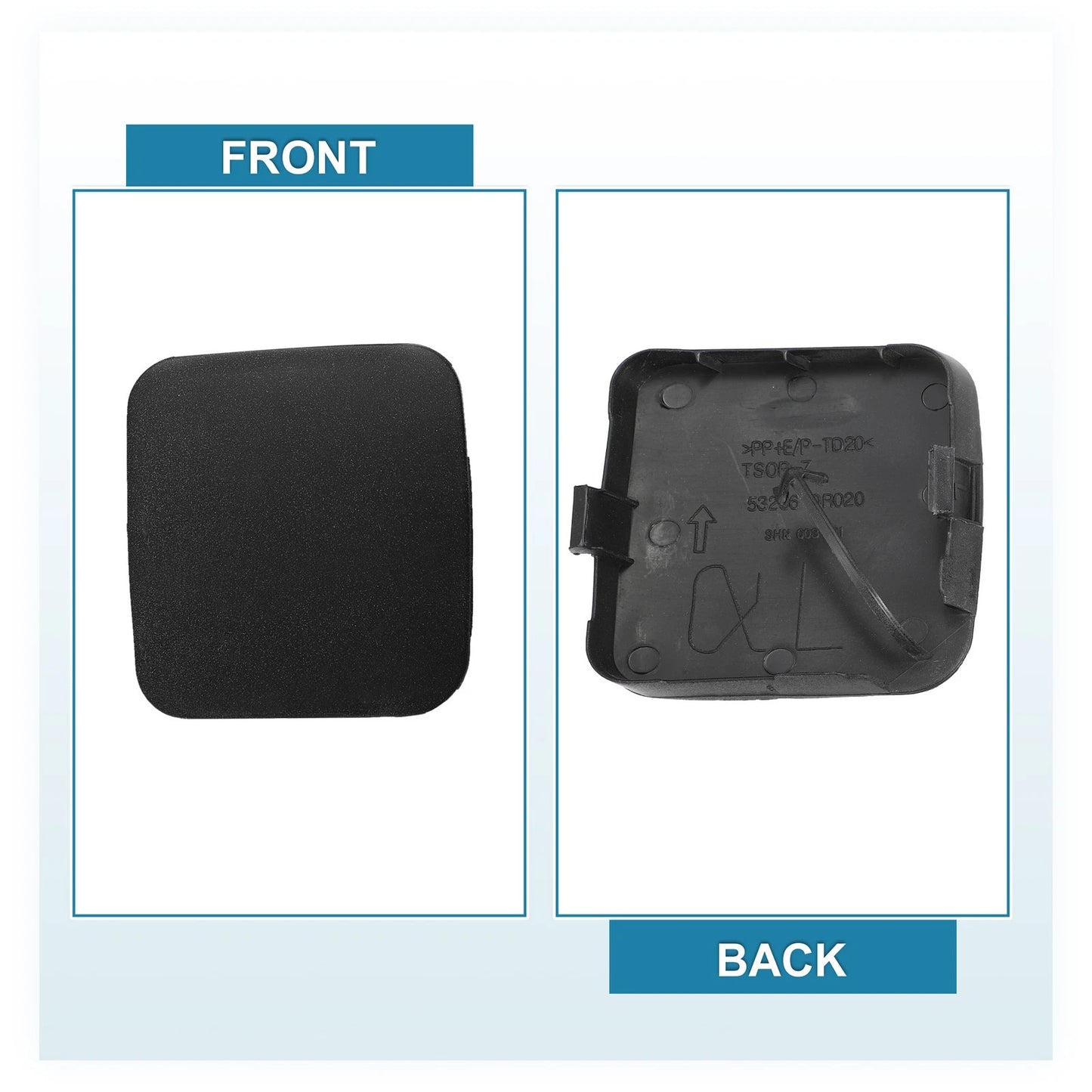Front Tow Hook Cap for Toyota RAV4 (2009-2012)