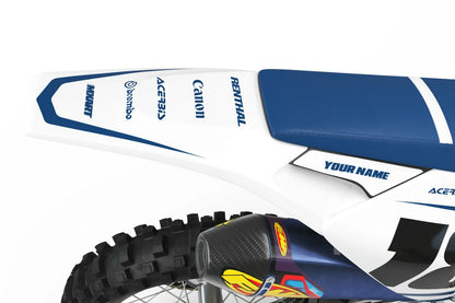 Graphics Kit HAMMER WHITE for Husqvarna TC 50 (2017-2021)