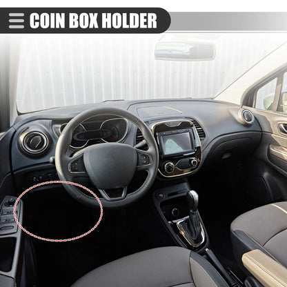 Coin Change Box Holder for Toyota Camry (2018-2022) ABS Black