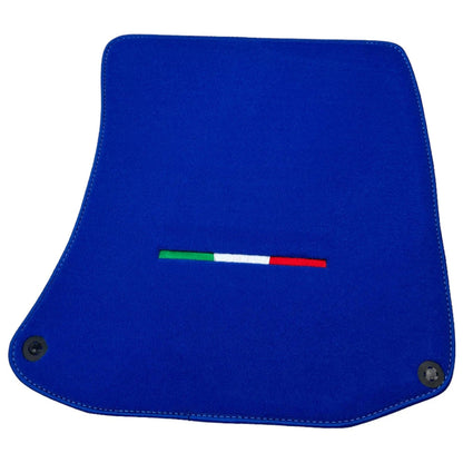 AutoWin Blue Floor Mats for Ferrari Portofino (2018-2023) Italian Edition