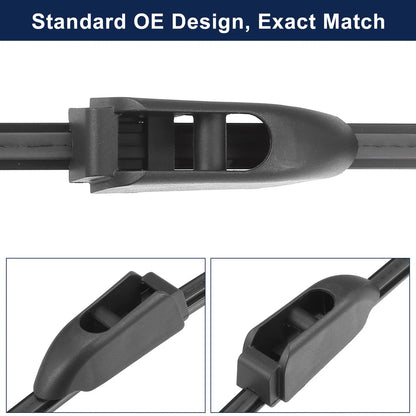Rear Windshield Wiper Blades for Hyundai Elantra (2012-2017)