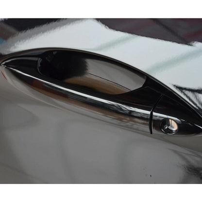 Black Exterior Door Handle Trim Covers for Honda Accord (2013-2017)