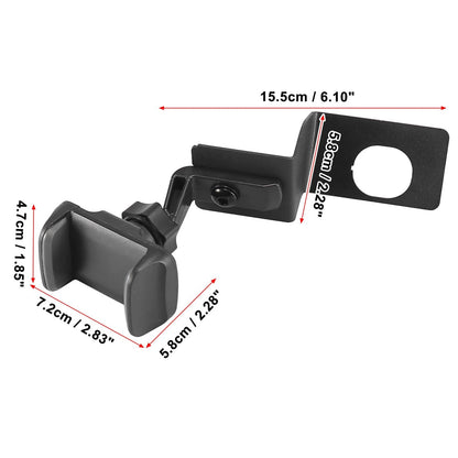 Phone Holder Mount Kit for Jeep Wrangler JL JLU & Gladiator JT (2018-2023)