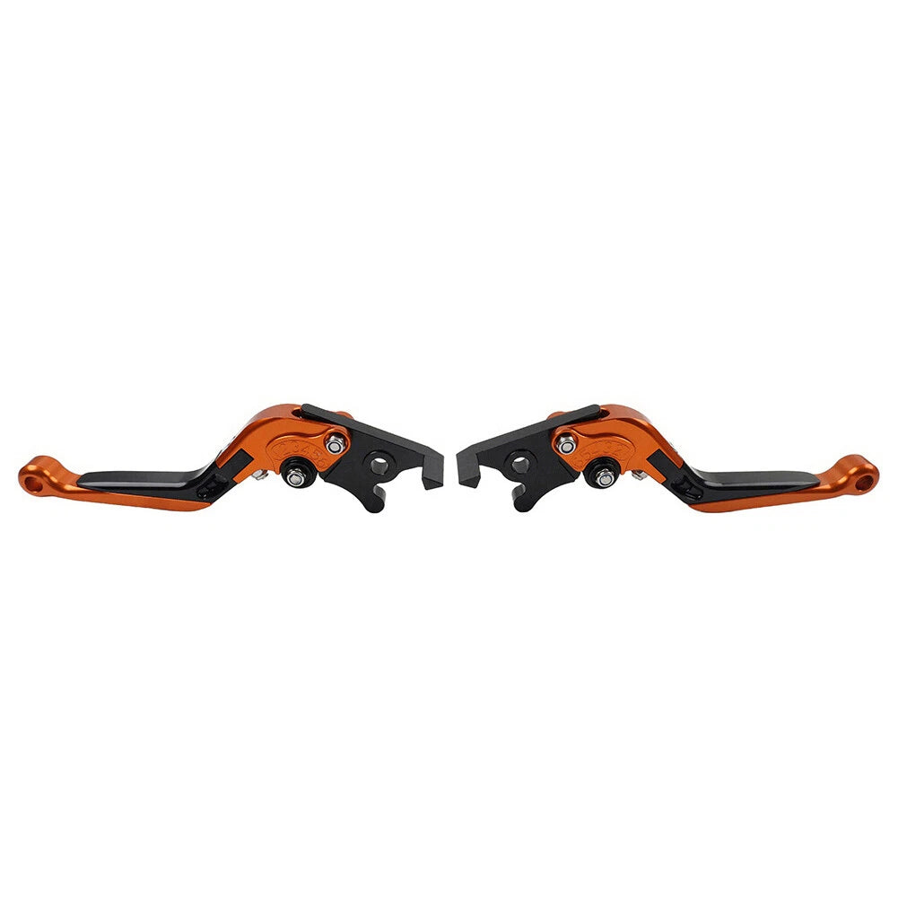 CNC Orange Extendable Brake Clutch Levers for BMW C650GT, C600 SPORT (2011-2017)