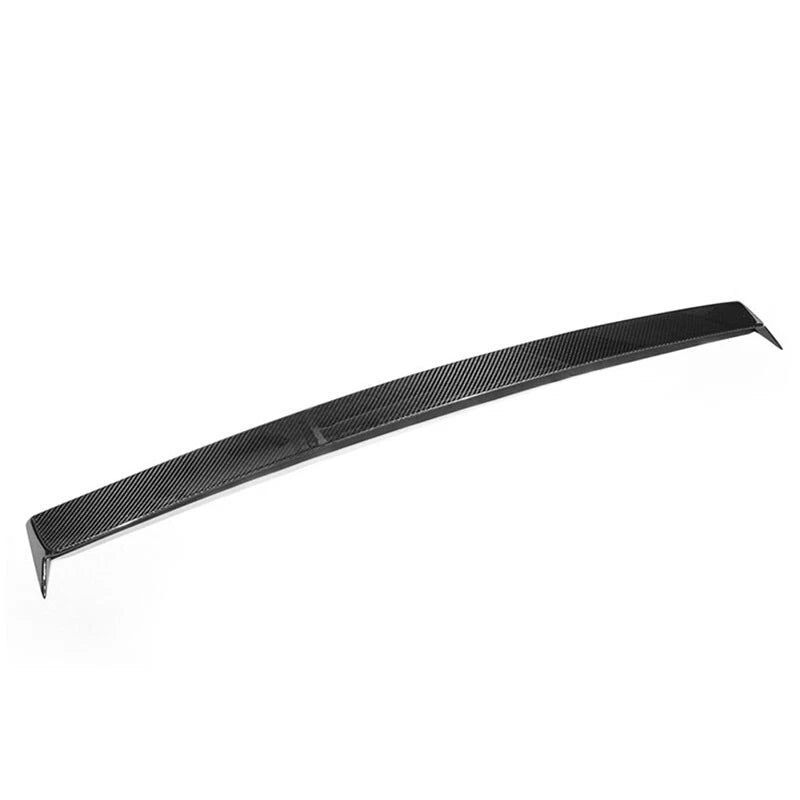 Dry Carbon Fiber Rear Roof Window Visor Spoiler Wing for Tesla Model X SUV 2023+