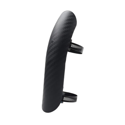 Universal Exhaust Muffler Pipe Heat Shield Cover for Motor - Matte Black