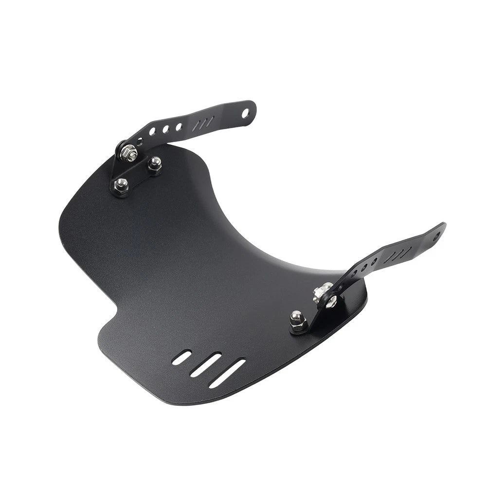 Motorcycle Windshield with Bracket for Harley, Indian, Honda