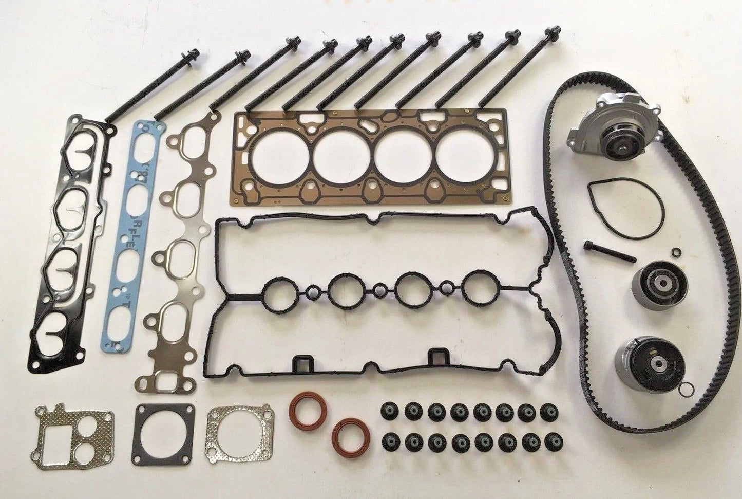 HEAD GASKET SET BOLTS WATER PUMP TIMING BELT for ASTRA ZAFIRA