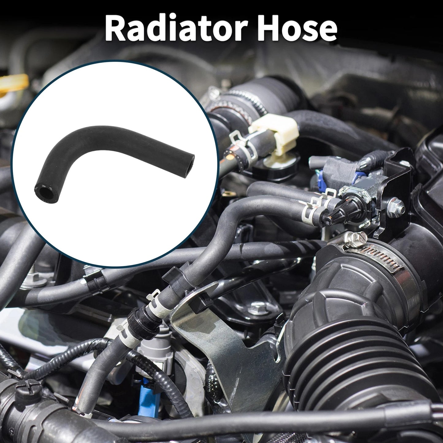Radiator Hose for Kia Soul 2010-2011 Rubber Coolant Pipe