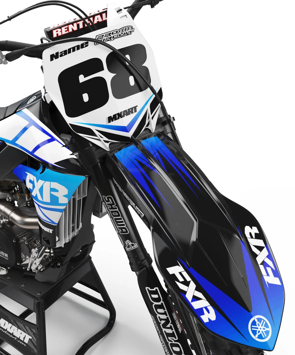Custom Graphic Kit for Yamaha YZF 450 (2010-2013) - OUTLAW STYLE Stickers