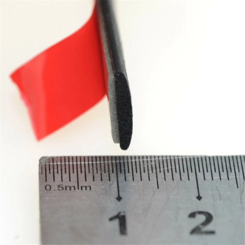 Rubber 300cm Car Rear Front Windshield Trim Moulding Weatherstrip Seal Strip