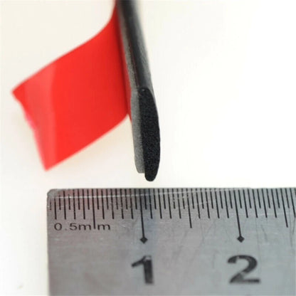Rubber 300cm Car Rear Front Windshield Trim Moulding Weatherstrip Seal Strip
