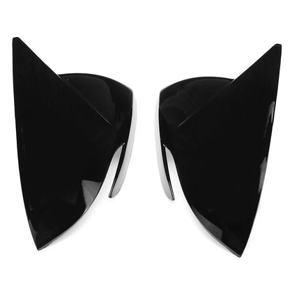 Gloss Black Side Mirror Cover Trim for Hyundai Elantra (2017-2020)