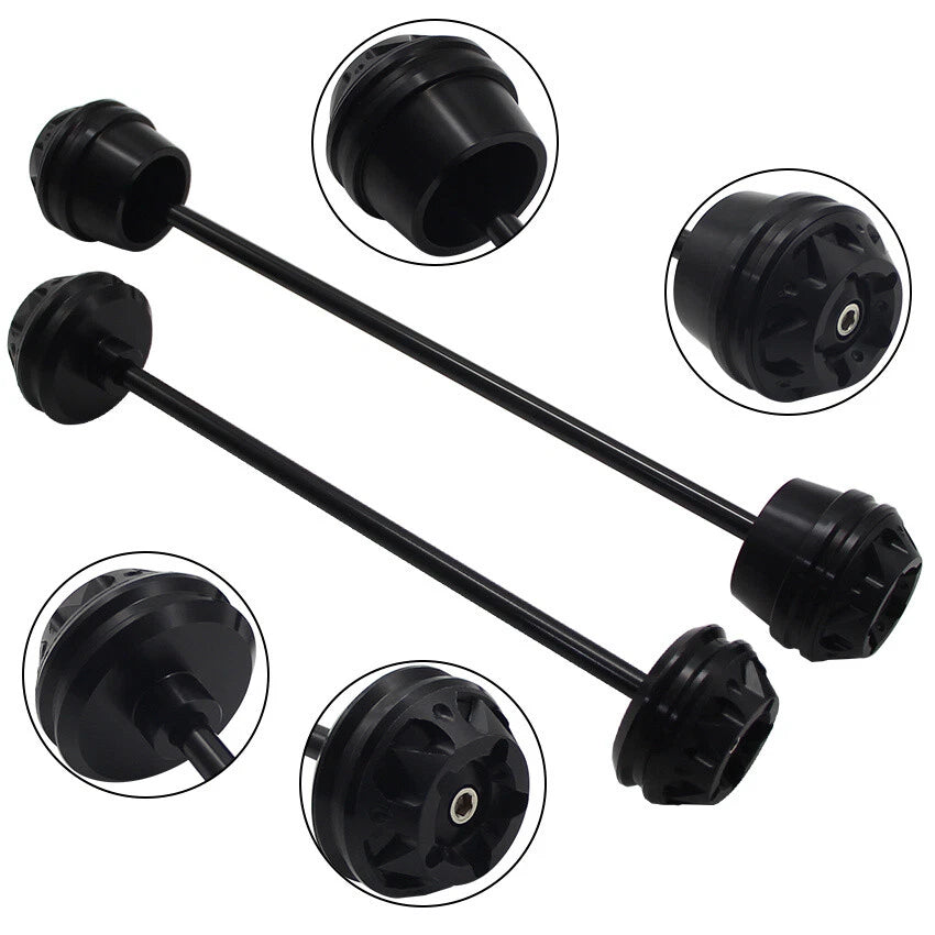 Axle Fork Sliders Crash Protectors for Yamaha FZ07 MT-07 MT-09 FZ-09 (2014-2023)