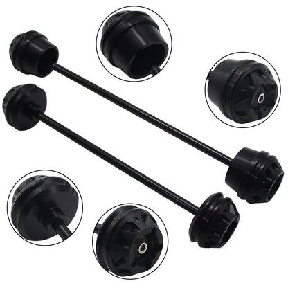 Axle Fork Sliders Crash Protectors for Yamaha FZ07 MT-07 MT-09 FZ-09 (2014-2023)