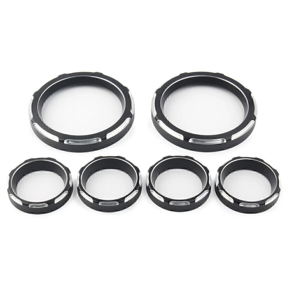 CNC Cut Speedometer Board Bezel for Harley Touring FLHT FLHX (1996-2013)