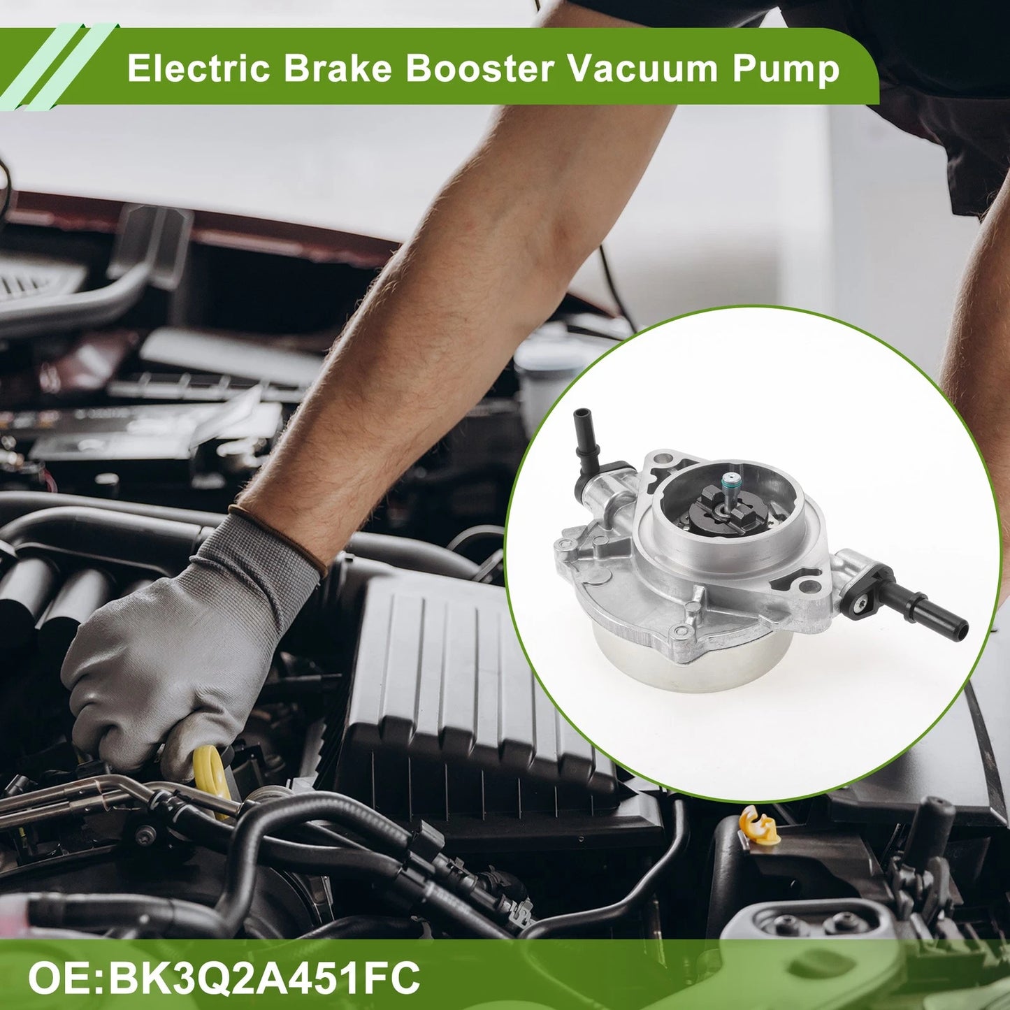 Brake Vacuum Pump for Ford Transit 2.2 RWD (2011-2018) 1 Pc