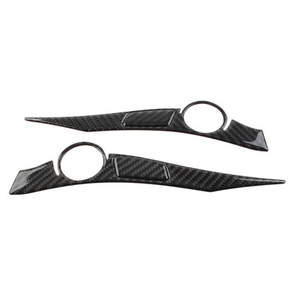 4 x Car Steering Wheel Panel Cover Trim Black for Toyota Prius (2012-2015)