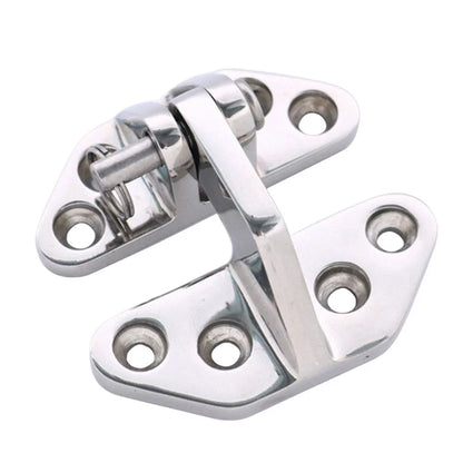 Robust 2Pcs Heavy Duty Marine Hinges Stainless Steel for Boat Decks/Windows