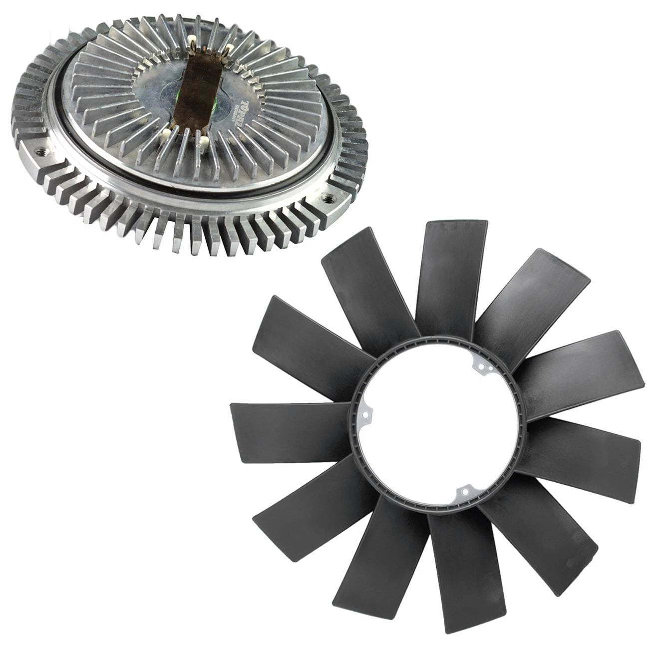 Cooling Fan Blade & Clutch for BMW E36 E46 E34 E39 E53 (1990-2007)