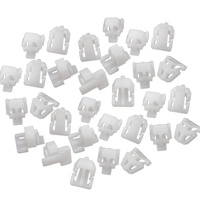 50Pcs White Body Side Molding Clips for Honda Civic CR-V Pilot (2001-2023)