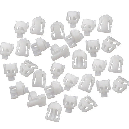 50Pcs White Body Side Molding Clips for Honda Civic CR-V Pilot (2001-2023)