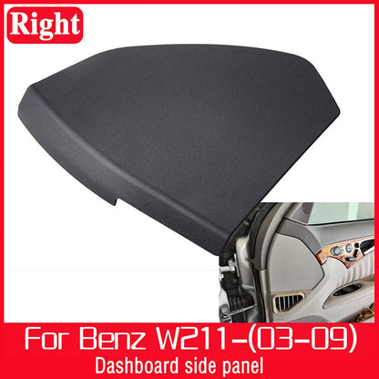 Right Front Door Upper Cover Black for Mercedes Benz W211 E-Class (2003-2009)