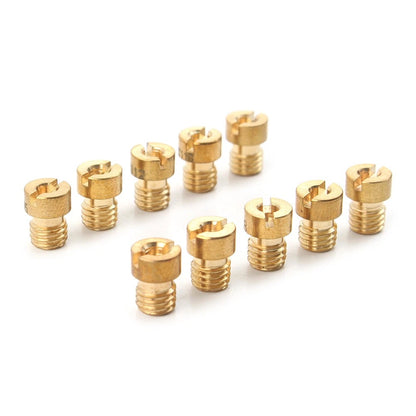 10 x Main Jets for PWK Keihin OKO CVK NSR (Various Models)