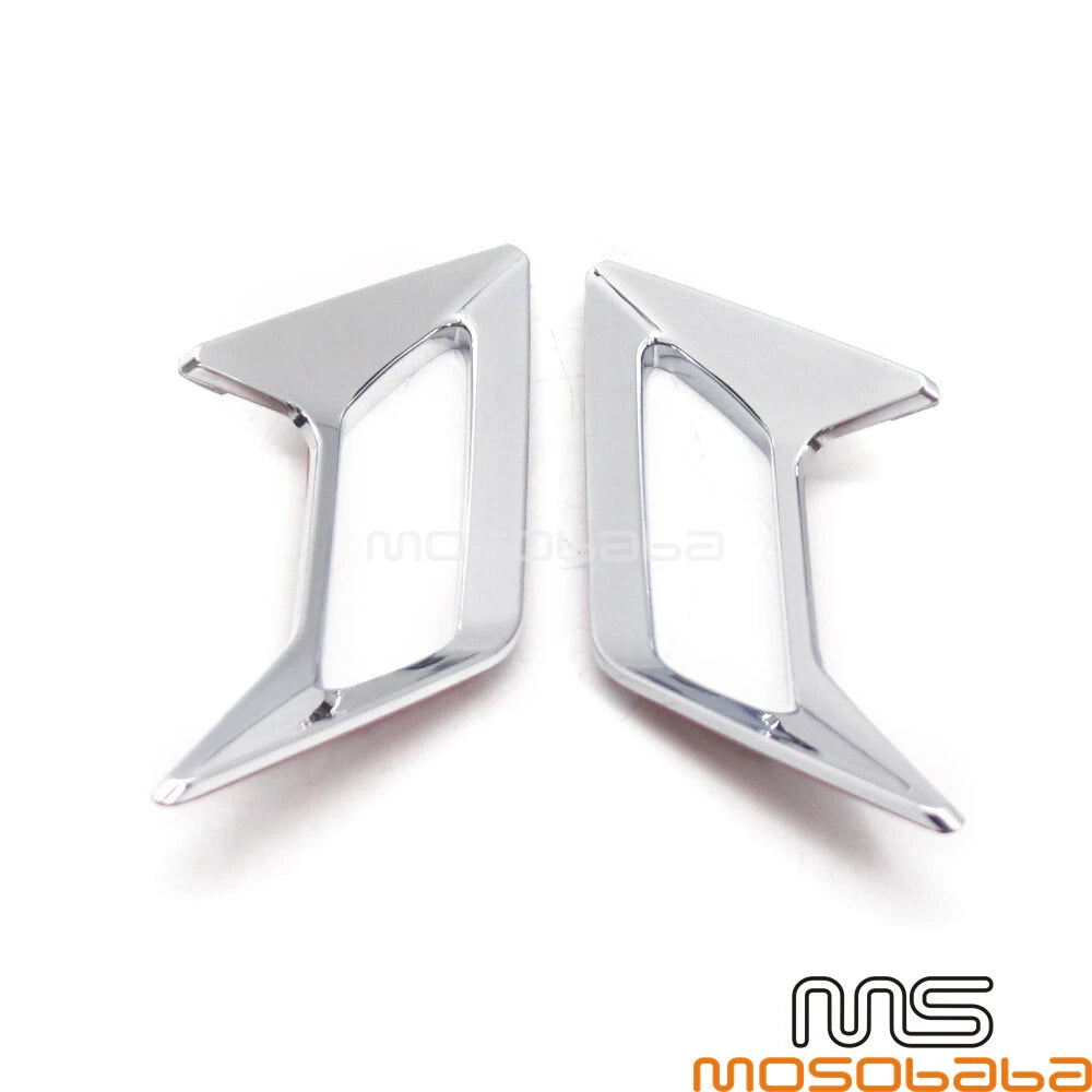 Chrome Front Fender Vent Trims for Honda Goldwing DCT Tour (2018-2023)