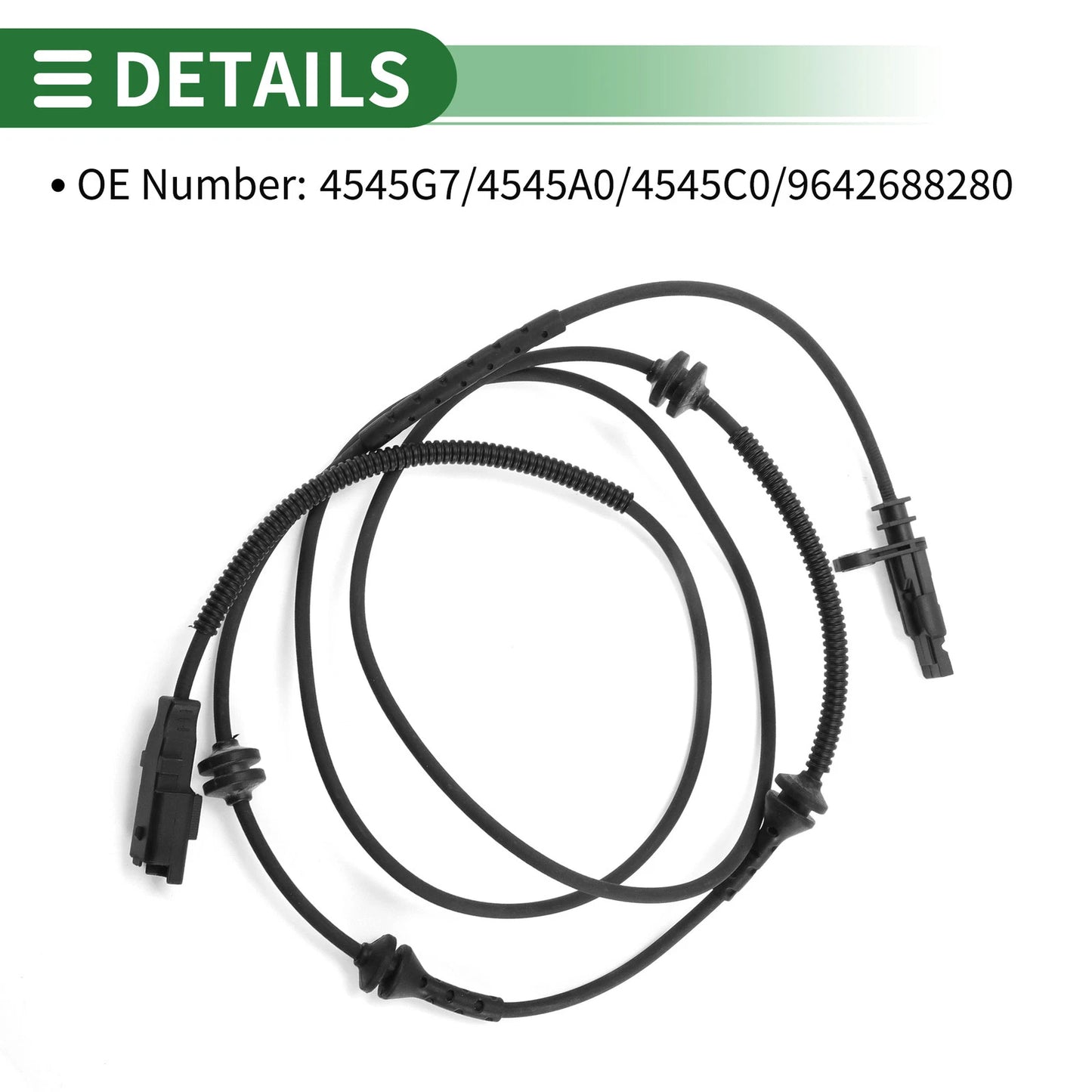 ABS Wheel Speed Sensor for PEUGEOT 407 (2004-2011)