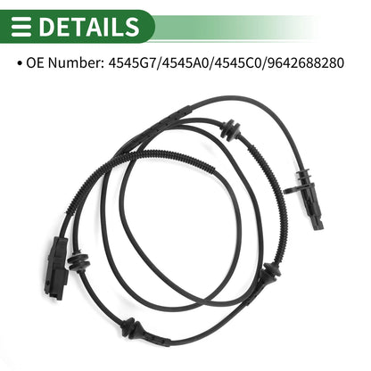 ABS Wheel Speed Sensor for PEUGEOT 407 (2004-2011)