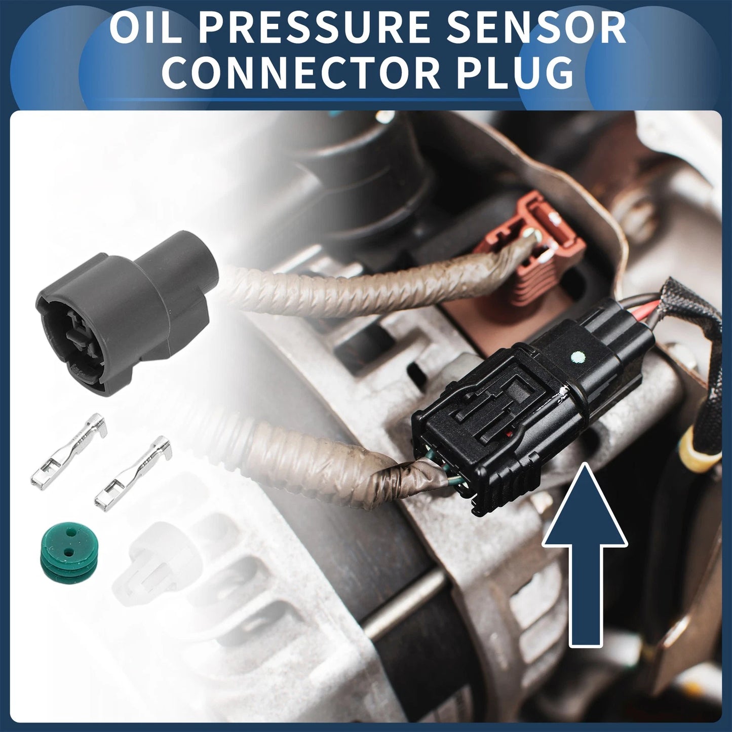 Oil Pressure Sensor Connector Plug for Honda Accord (2003-2007)
