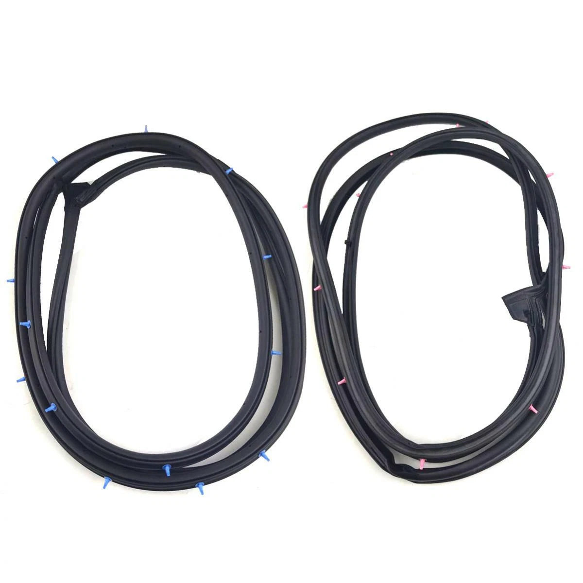 Door Rubber Seal Weatherstrip Front L+R Fits Honda Jazz 4D 5D Hatchback 2001-08